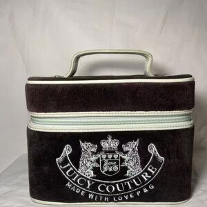 Juicy Couture Black and White Toiletry Bag